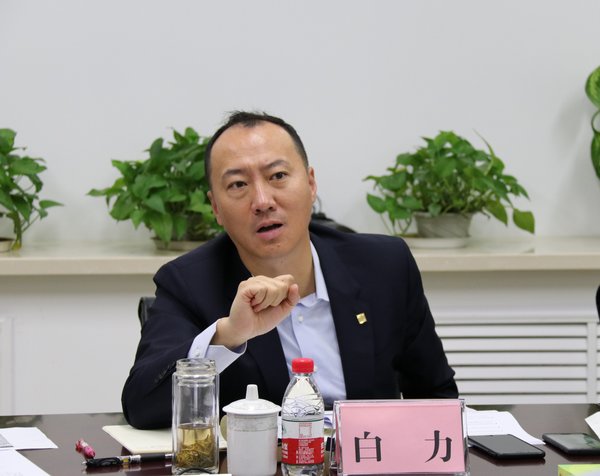 长城人寿董事长白力一行赴长城财富调研